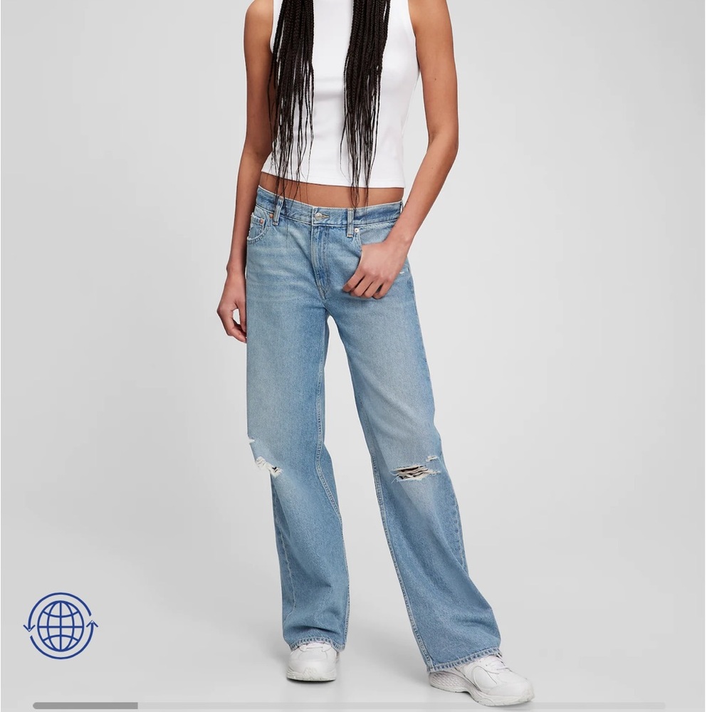 Low-rise Stridd Jeans
